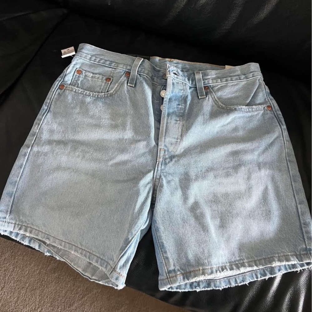 Levi's Women's Light Blue Jean Shorts